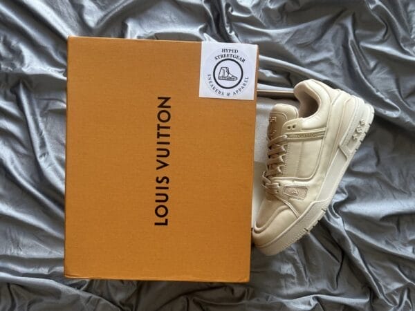 Louis Vuitton Cream Trainers