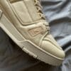 Louis Vuitton Cream Trainers