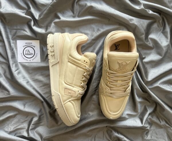 Louis Vuitton Cream Trainers