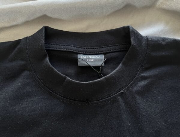 Balenciaga Cracked Logo-print T-shirt (OH)