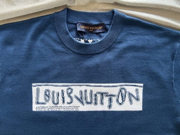 Louis Vuitton Short-Sleeved Cotton Crewneck (OH)