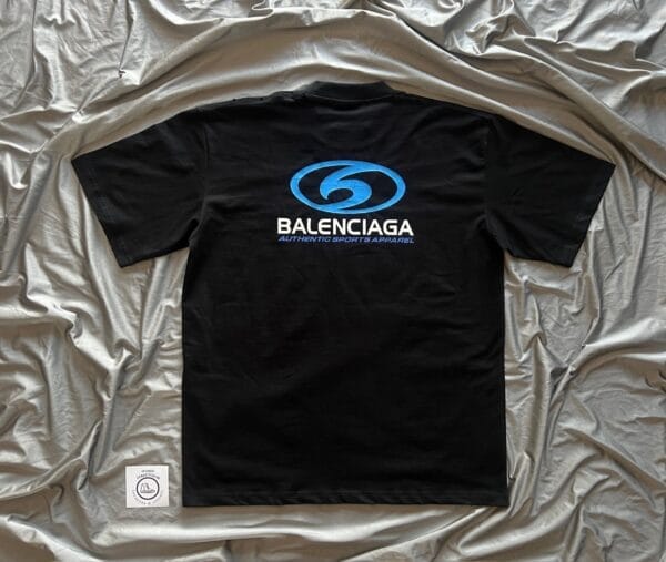 Balenciaga Cracked Logo-print T-shirt (OH)