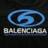 Balenciaga Cracked Logo-print T-shirt (OH)