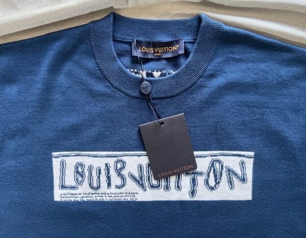 Louis Vuitton Short-Sleeved Cotton Crewneck (OH)
