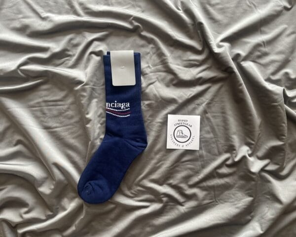 Balenciaga Political Campaign Logo Print Socks (OH)
