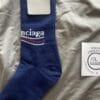 Balenciaga Political Campaign Logo Print Socks (OH)
