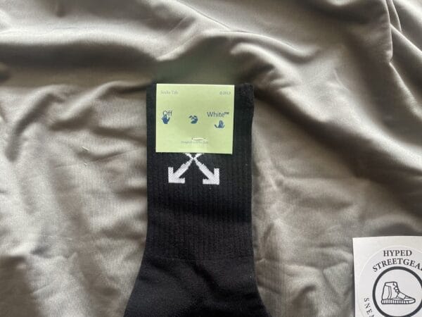 Off-white Arrows Logo Print Socks (OH)