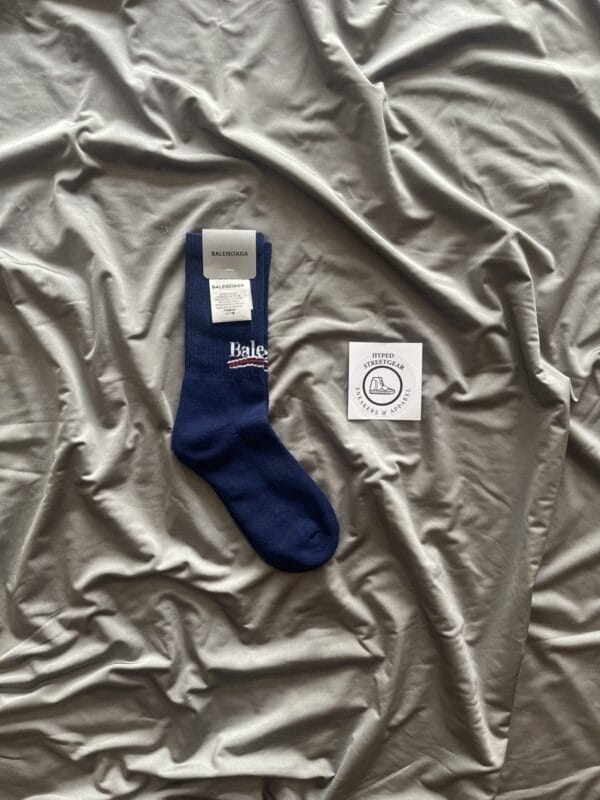 Balenciaga Political Campaign Logo Print Socks (OH)