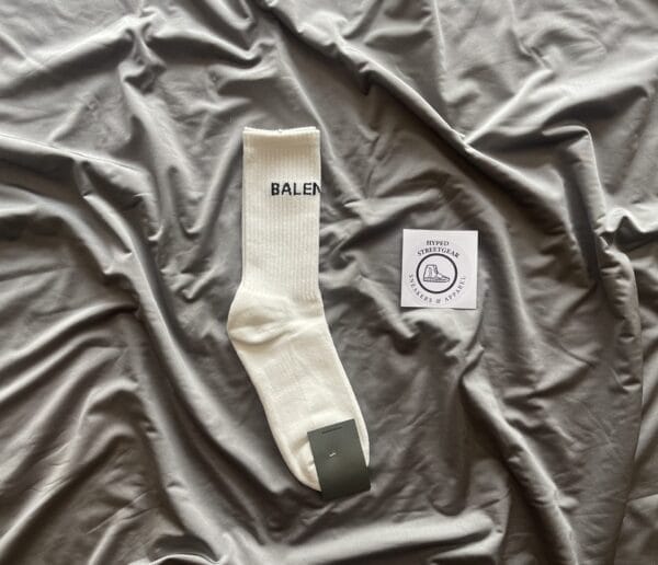 Balenciaga logo knit socks (OH)