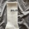 Balenciaga logo knit socks (OH)