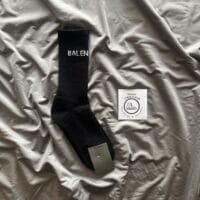 IMG_5347 Balenciaga logo knit socks (OH)