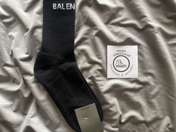 Balenciaga logo knit socks (OH)