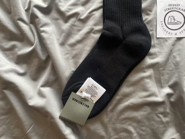 Balenciaga logo knit socks (OH)