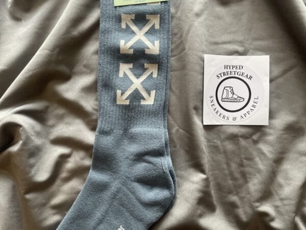 Off-white Arrows Logo Print Socks (OH)