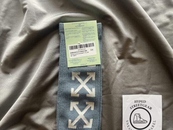 Off-white Arrows Logo Print Socks (OH)