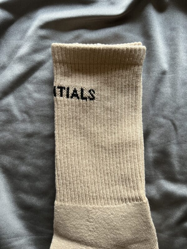 Essentials logo print socks (OH)