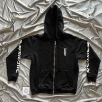Chrome Hearts Zip-up Hooded Sweatshirt