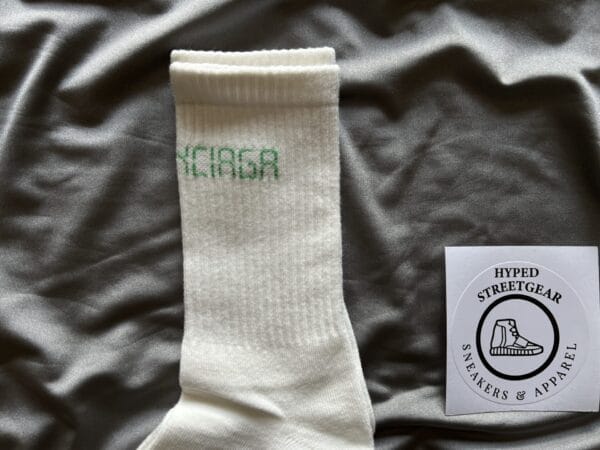 Balenciaga logo knit socks (OH)
