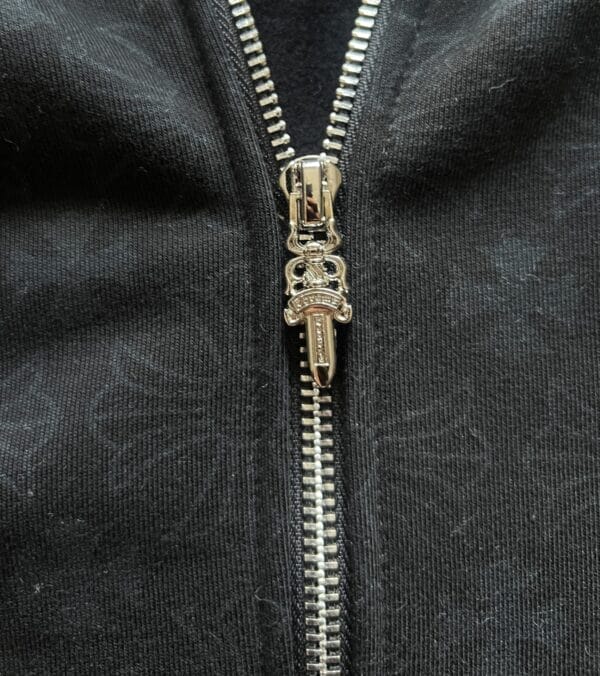 Chrome Hearts Zip-up Hooded Sweatshirt