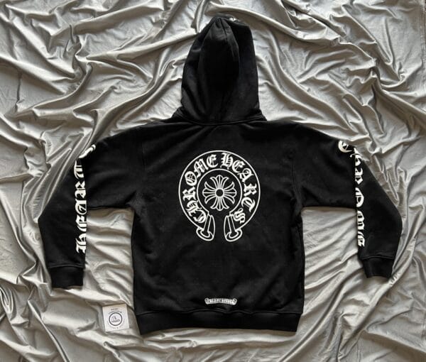 Chrome Hearts Zip-up Hooded Sweatshirt