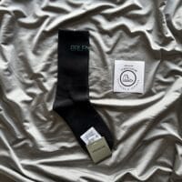 IMG_6308 Balenciaga logo knit socks (OH)