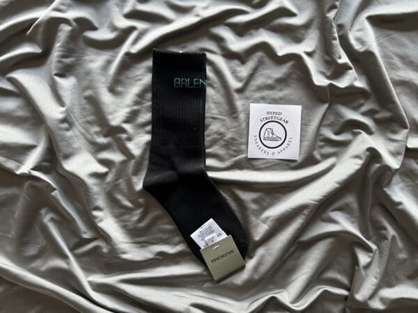 Balenciaga logo knit socks (OH)