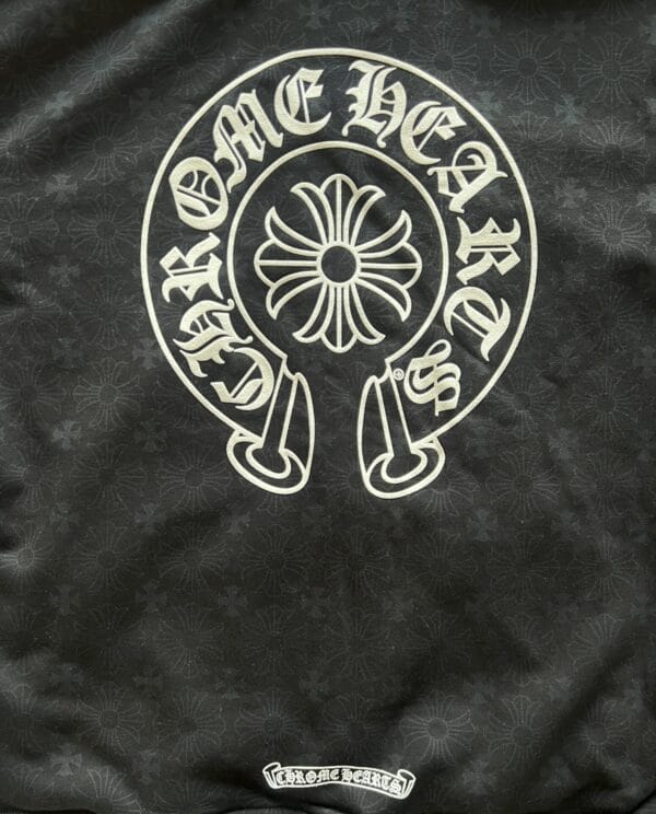 Chrome Hearts Zip-up Hooded Sweatshirt