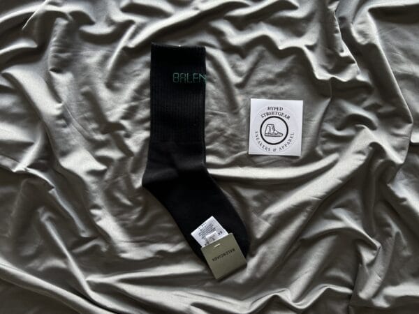 Balenciaga logo knit socks (OH)