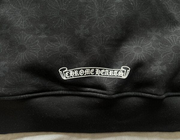 Chrome Hearts Zip-up Hooded Sweatshirt