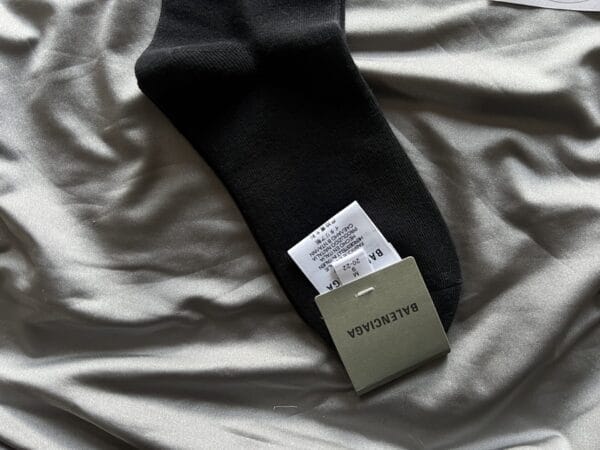 Balenciaga logo knit socks (OH)