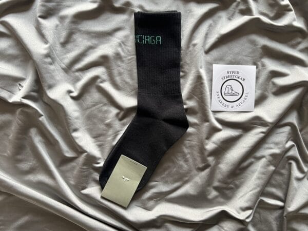Balenciaga logo knit socks (OH)