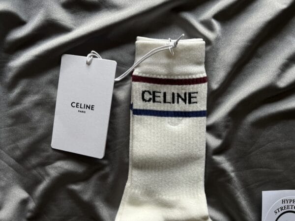 Celine logo print socks (OH)