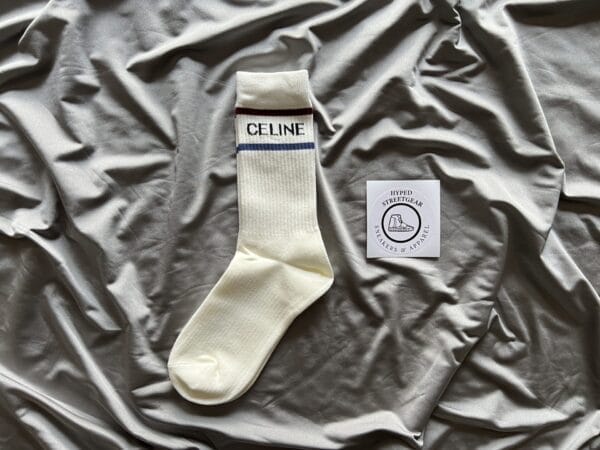 Celine logo print socks (OH)