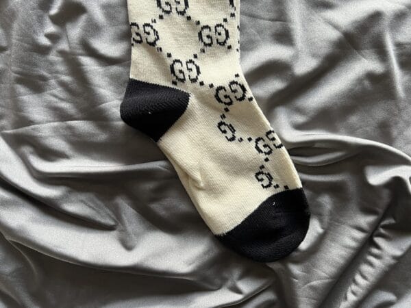 Gucci Logo-print knit socks (OH)