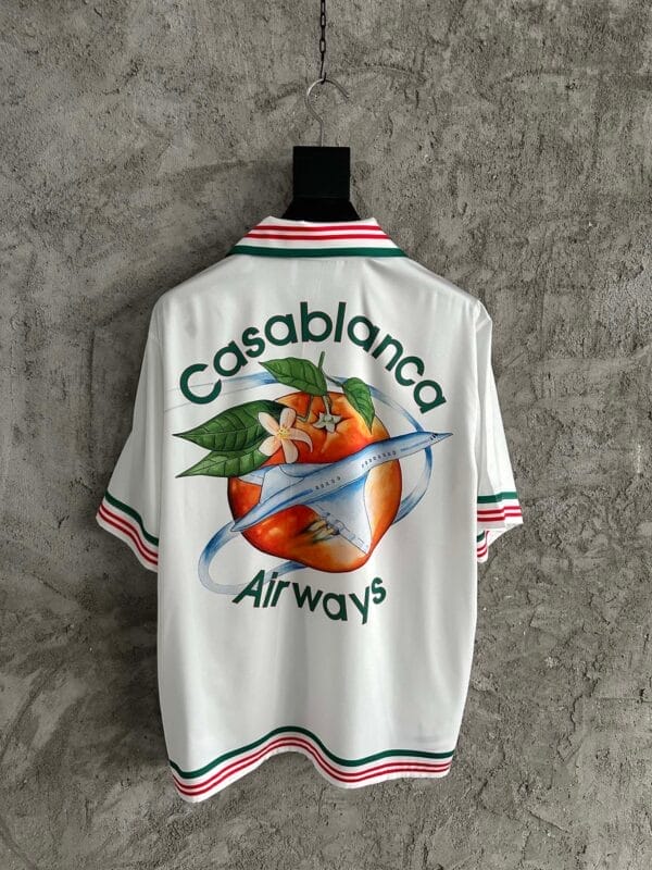 Casablanca Silk Button-up Shirt