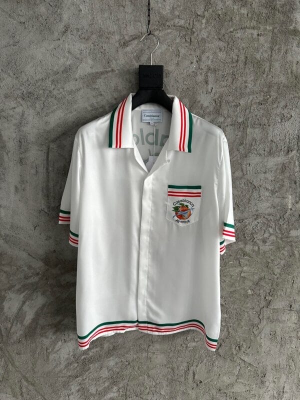 Casablanca Silk Button-up Shirt
