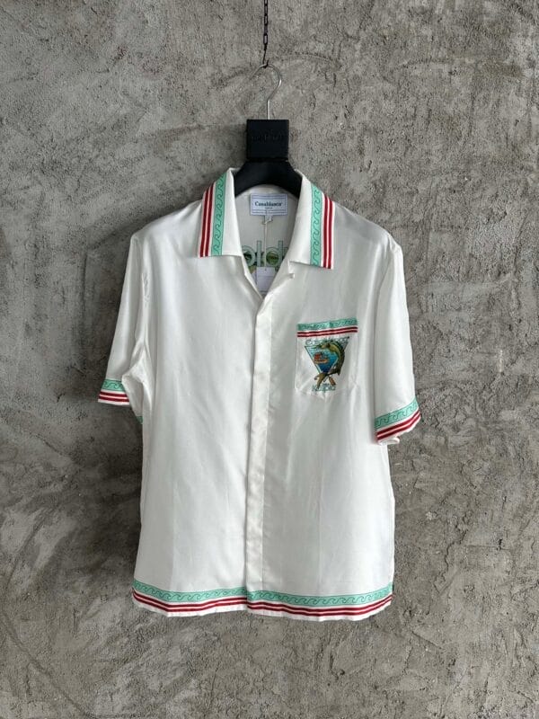 Casablanca Silk Button-up Shirt