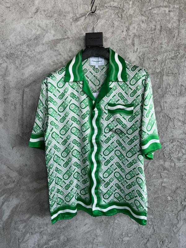 Casablanca Silk Button-up Shirt