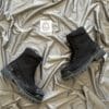 Balenciaga Distressed Combat Boots