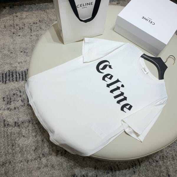 Celine Logo-print T-Shirt