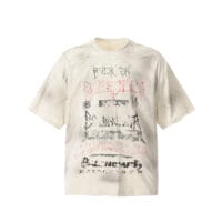 Balenciaga Logo Print Cotton T-shirt