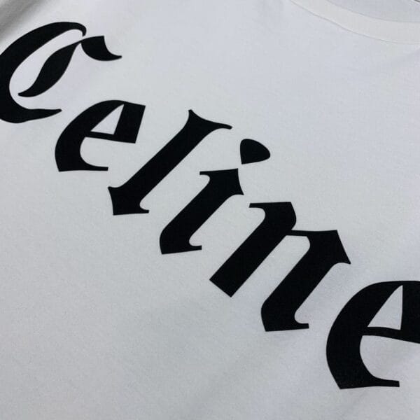 Celine Logo-print T-Shirt