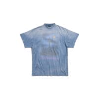 Balenciaga Logo Print Cotton T-shirt