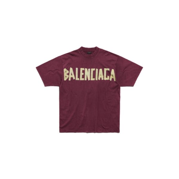 Balenciaga Logo Print Cotton T-shirt