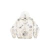 Balenciaga Zip-up Hooded Sweatshirt