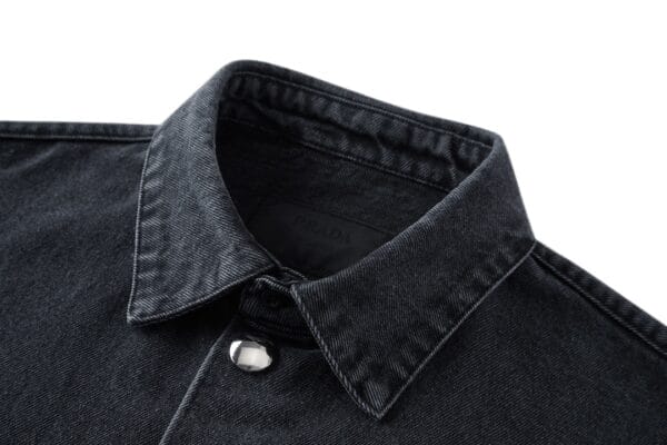 Prada denim button up shirt