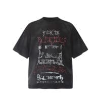 Balenciaga Logo Print Cotton T-shirt