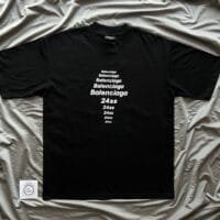 Balenciaga Logo Print Cotton T-shirt