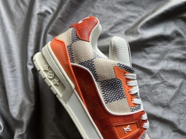 Louis Vuitton Orange Trainers