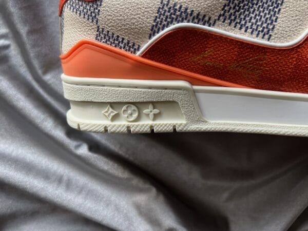 Louis Vuitton Orange Trainers